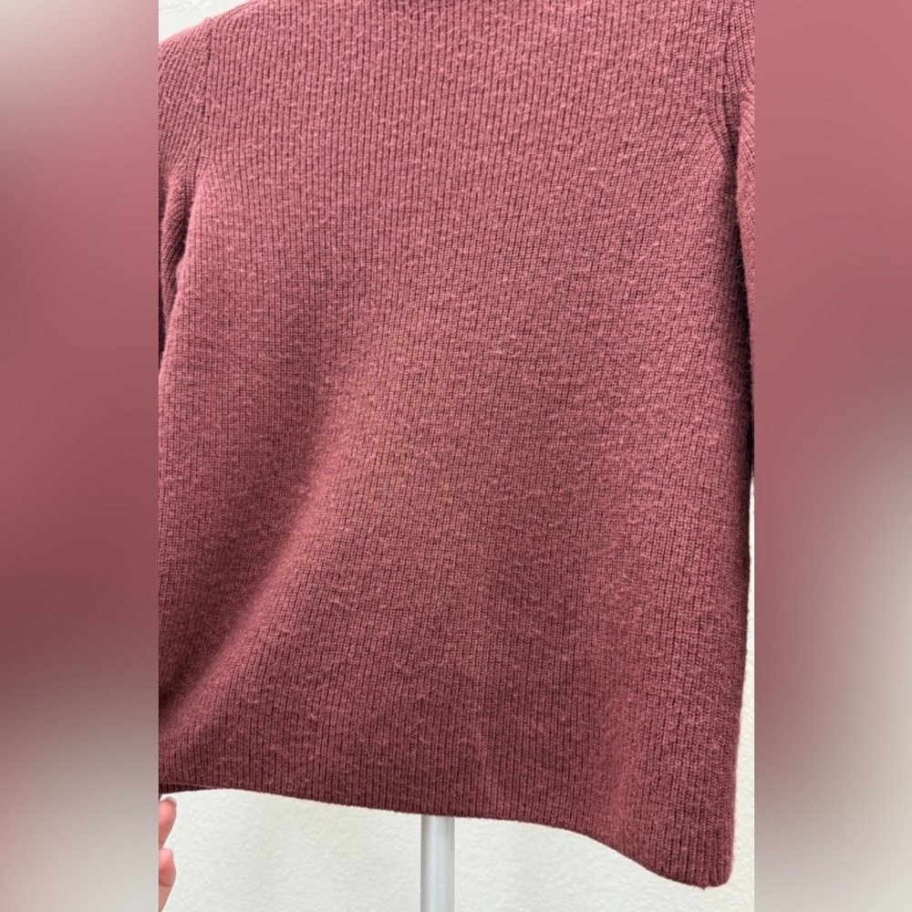 Madewell Women's Rich Red Crew Neck Sweater Size S - Picture 12 of 12
